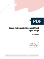 Layout Challenges in High Speed Mixed Signal Design
