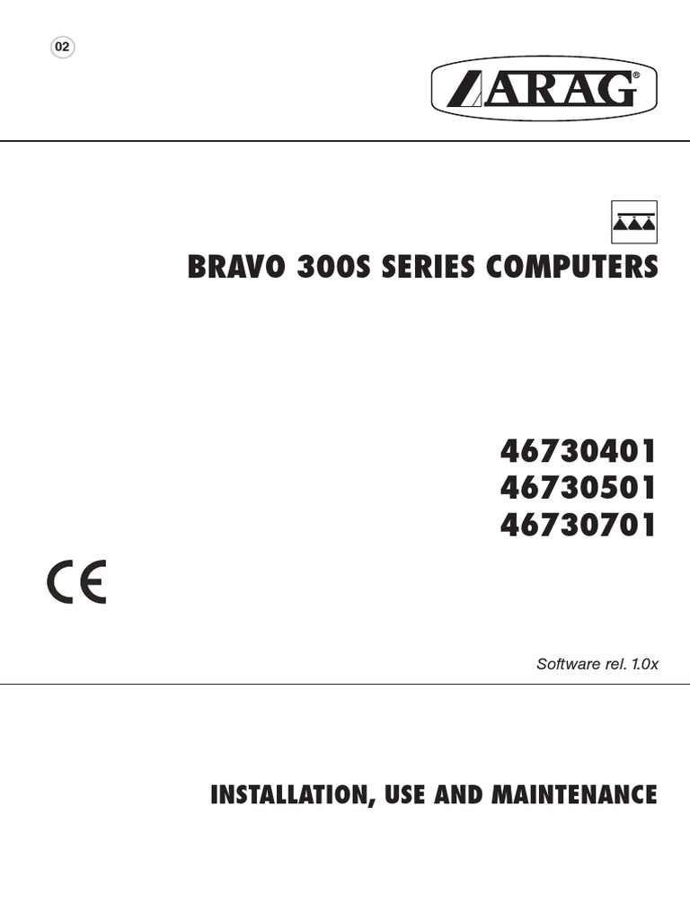 ARAG Bravo 300s Instructions PDF