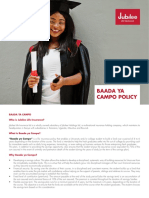 Baada Ya Campo Policy Brochure