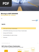 Benefits For Finance Moving From ECC To S4HANA Partners (March 2021)