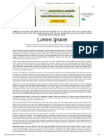 Lorem Ipsum