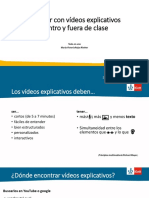 Trabajar Con Vídeos Explicativos Dentro y Fuera de Clase