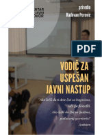 Vodič Za Uspešan Javni Nastup