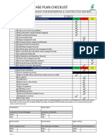 Contractor HSE Plan Checklist (External) I