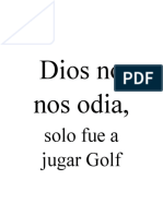 Dios No Nos Odia