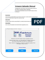 RF Explorer Firmware Uploader Manual