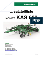 Ersatzteile Kas 600