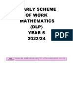 RPT Matematik DLP Tahun 5