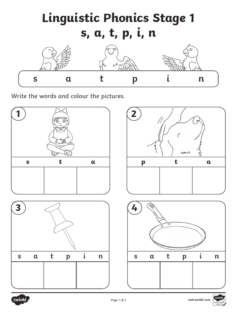 Ni l 1638550845 linguistic phonics stage 1 s a t p i n activity sheets