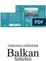 Osmanlı Dönemi Balkan Şehirleri Cilt 2