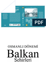 Osmanlı Dönemi Balkan Şehirleri Cilt 3