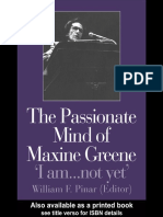 20 - The Passionate Mind of Maxine Greene - 'I Am... Not Yet'