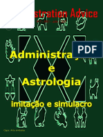 Revista - Administration Advice Nº7 Ano1 Julho2020. Administracao e Astrologia Imitacao e Simulacro - 1619109773