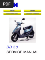 50cc Scooter Service Manual | PDF | Piston | Cylinder (Engine)