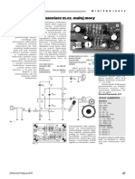 Tranzystorowy Wzmacniacz M.cz. Małej Mocy: M I N I P R O J E K T Y