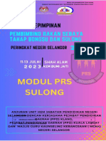 Modul PRS Sulong Selangor 2023 Terkini