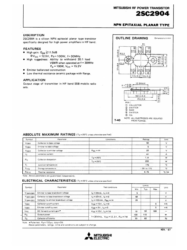 Data Sheet | PDF