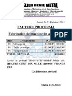 Fact. Proforma 1