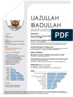 Ijazullah Ibadullah CV