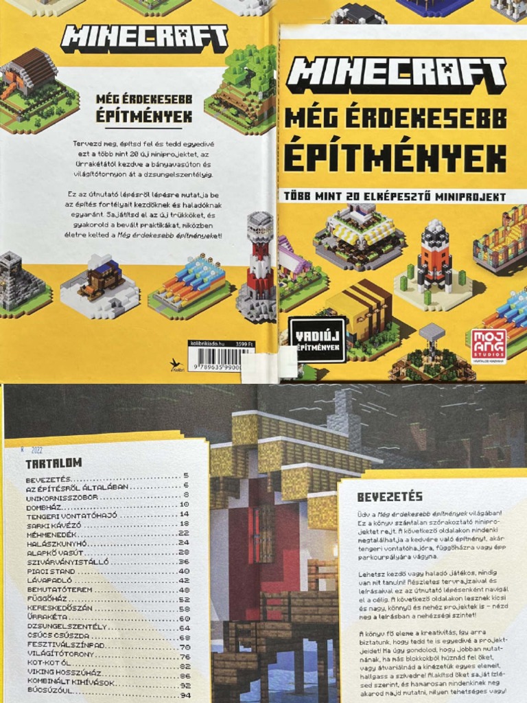 Minecraft - Még Érdekesebb Építmények | PDF