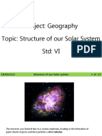 PPT1 - VI - Geog - Stucture of Our Solar System