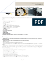 Fiche - Technique - Trboxter 350 KG 9 M Min Low Voltage Control With Frequency Inverter