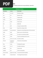 Comandos Windows - Linux