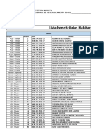 Lista Beneficiário Jardim Primavera, Chamamento 001-2021