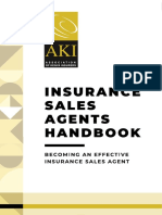 Insurance Sales Agents Handbook - Final