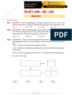 Chuyên Đề 7 - NÓN - TRỤ - CẦU