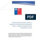 Orientación General para Trabajo Con CDL y CCU