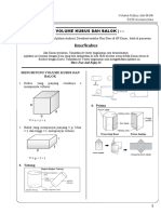 Modul Bimbel Kelas 5 KTSP 5105 Matematika Bab 5 Volume Kubus Dan Balok