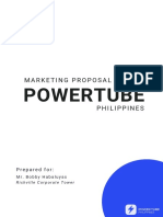 Marketing Proposal of Powertube Philippines