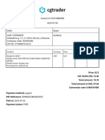 Invoice CGT 9880990 2023-07-26