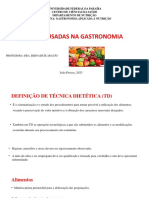 Técnicas Usadas em Gastronomia PDF