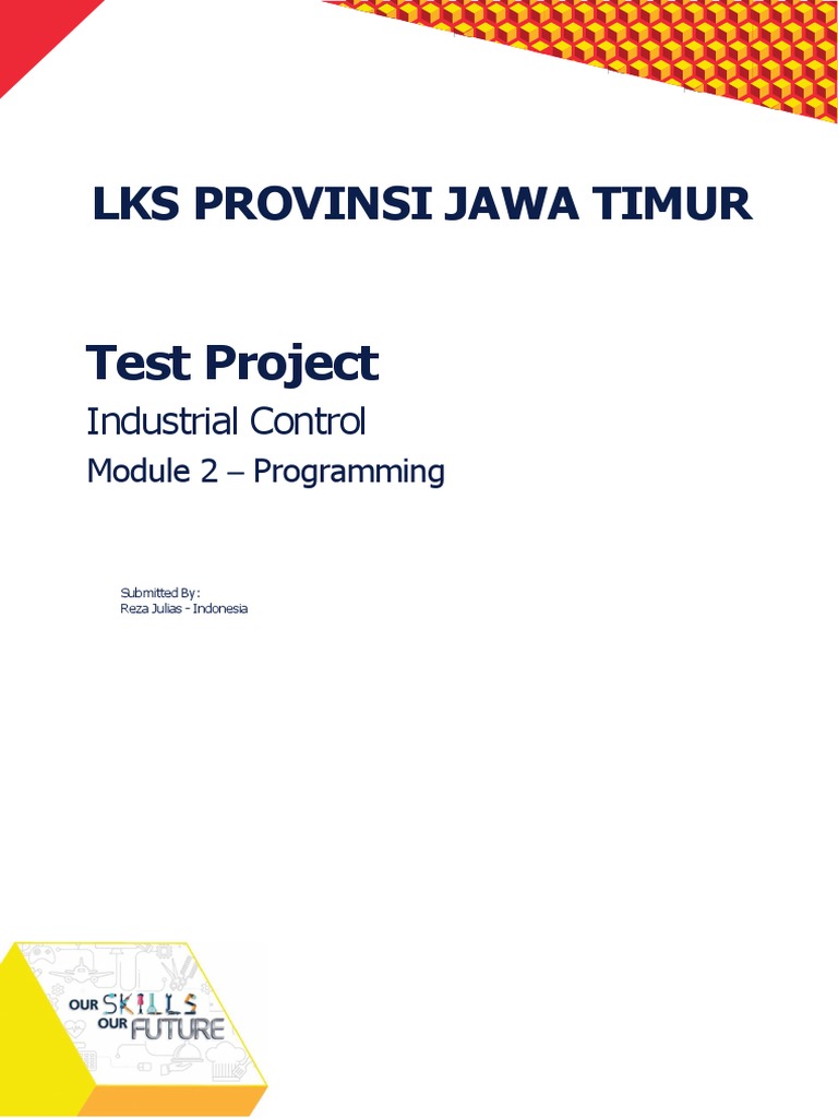 HMI Programming for Plate Drill System | PDF