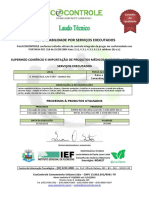 Laudo Técnico - Desratização - 27.05.2023