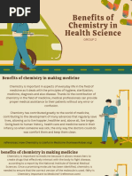 Benefits of Chemistry in Health Science 