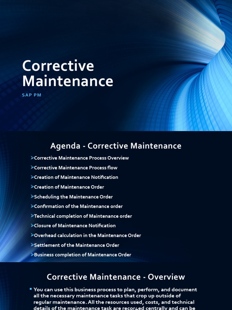 Case Analysis: PCR / PM Service Process Flow: Maint. Strategy Daily Ops Job  Planning Maint. Coordination, PDF, Business