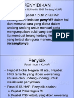 Kewenangan Penyidik DLM Upaya Paksa Penangkapan