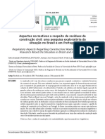 1.18 - Aspectos Normativos A Respeito de Resíduos Da Construção Civil - Uma Pesquisa Exploratória Da Siuação No Brasil e em Portugal