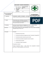 Ukp - Sop Pengelolaan Bahan Makanan