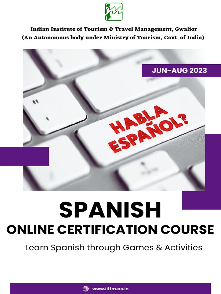 Spanish Module | PDF | Language Arts & Discipline | Foreign Language ...