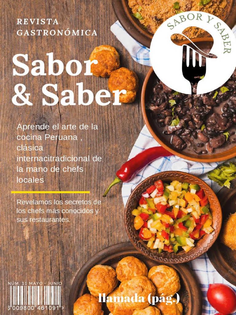 Sabor+Saber+Revista+Final+ +grupo+4 | PDF | Perú | Comida y bebida