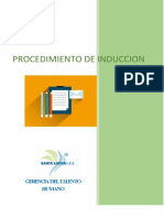 Procedimiento de Induccion