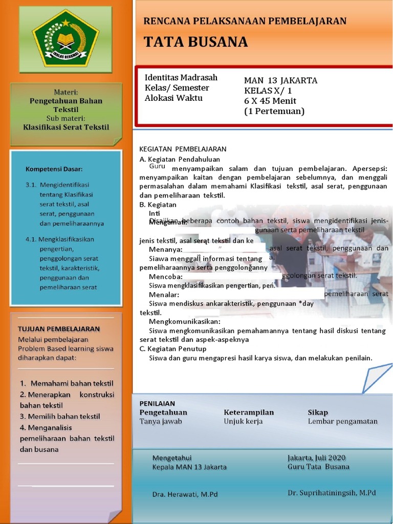 Peserta Pelatihan Keterampilan Tata Busana di Kota Jambi