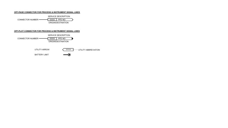 XXXX PFD No Service Description Origin/Destination Connector Number ...