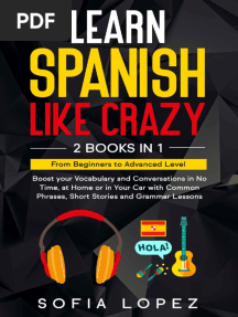 Learn Spanish Like Crazy 2 in 1 Books