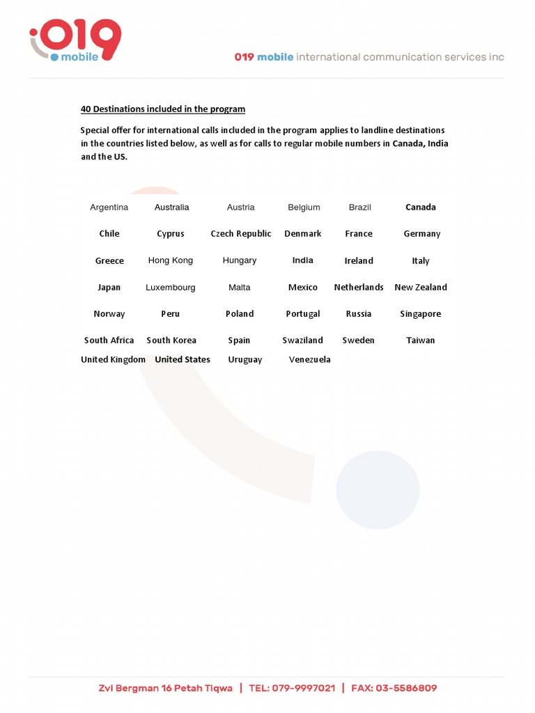 40 Countries | PDF