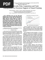 Sensor Networks Data Acquisition and Task Management For Decision Support of Smart Farming